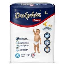 Підгуз.трусики дитячі Dolphin 6 Extra Large (15+кг) №20